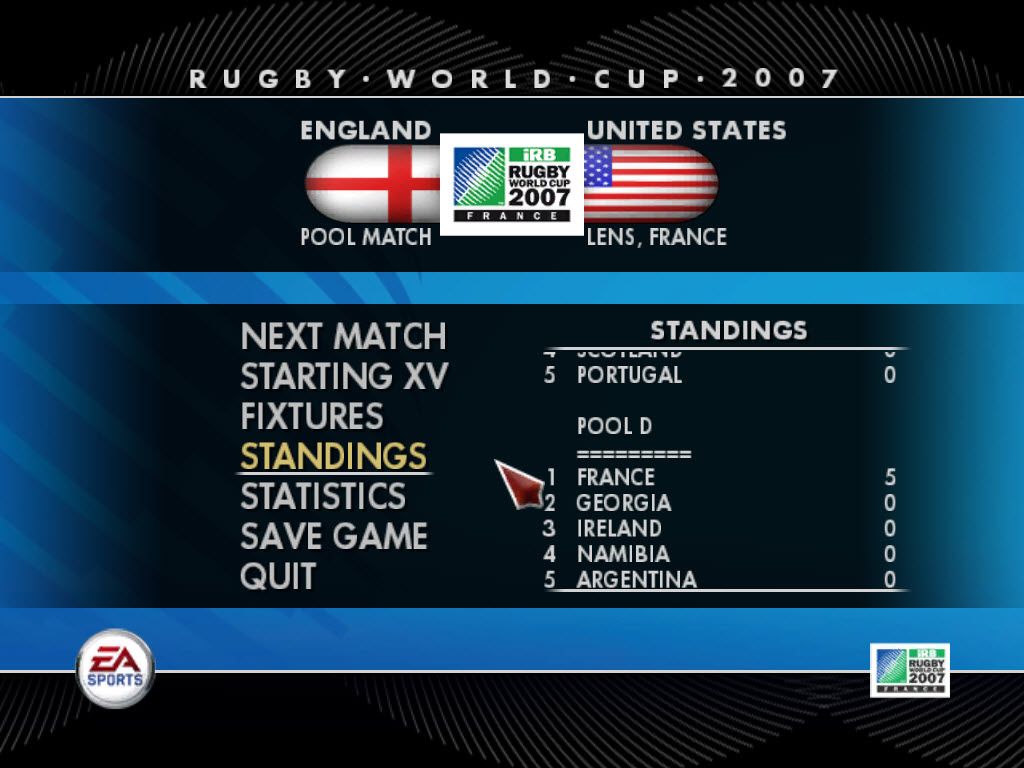 Rugby 08 screenshot 5 for Playstation 2